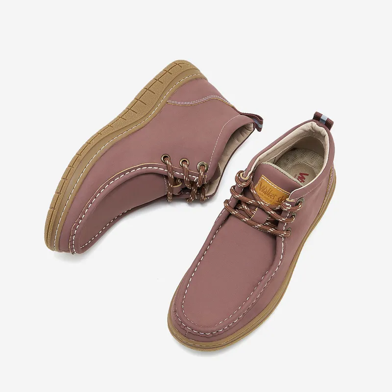 Walker Shop Anti Slip And Wear Resistant Lightweight Mid Top Casual Shoes Women's-6