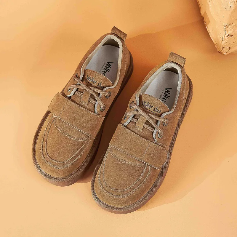Walker Shop Casual Single Shoes Women's-6