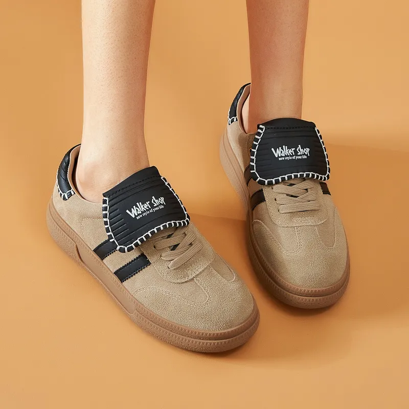 Walker Shop Low Top Skateboard Shoes Women's-10