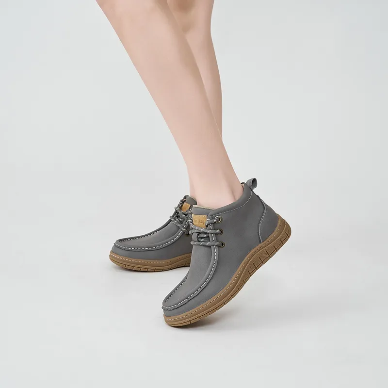 Walker Shop Anti Slip And Wear Resistant Lightweight Mid Top Casual Shoes Women's-11