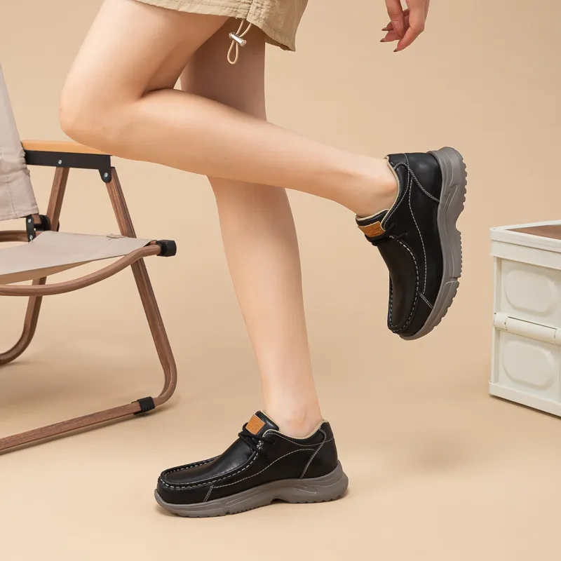 Walker Shop Casual Single Shoes Women's-11