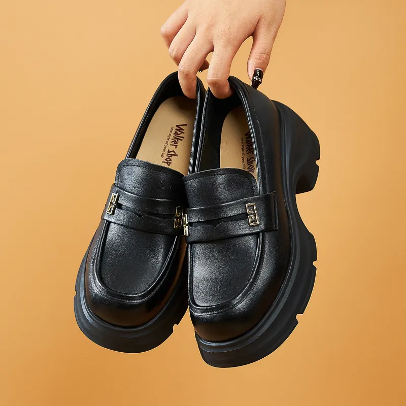 WALKER SHOP Loafers Women's Black/Brown-1