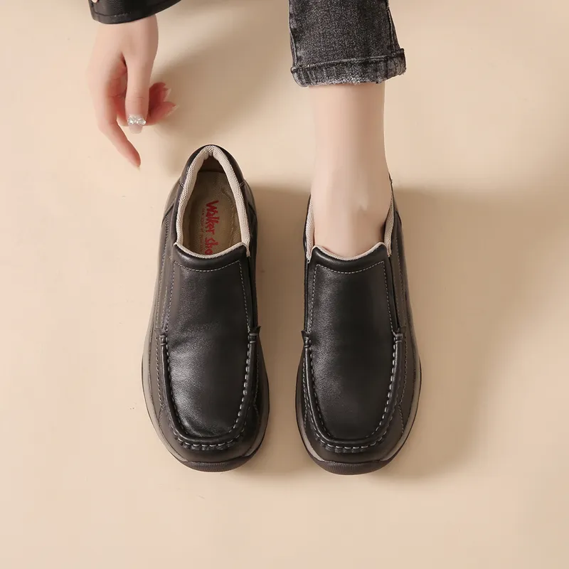 Walker Shop Casual Single Shoes Women's-5