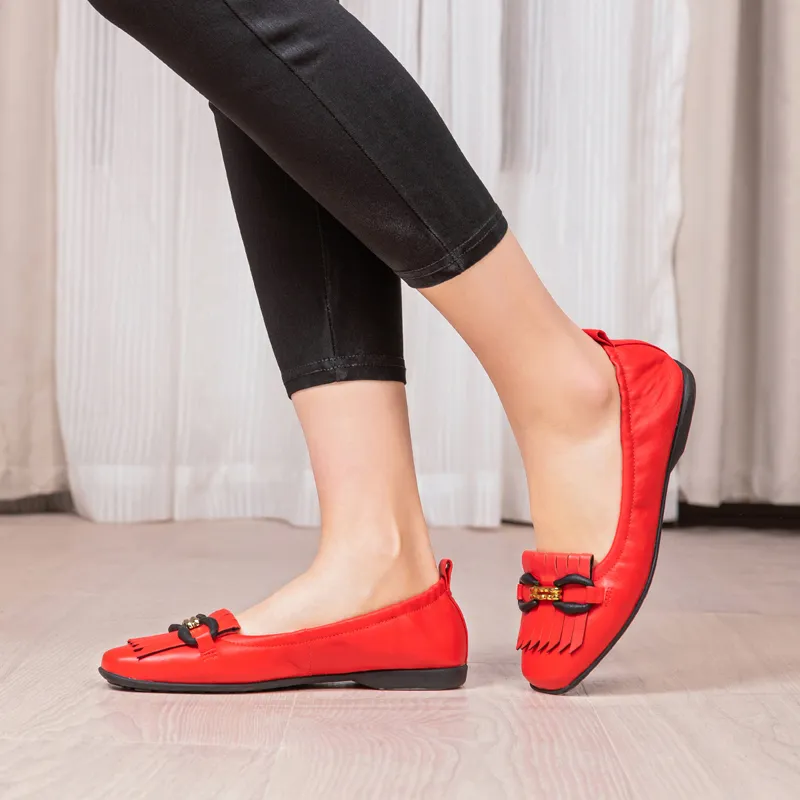 Walker Shop Casual Single Shoes Women's-17