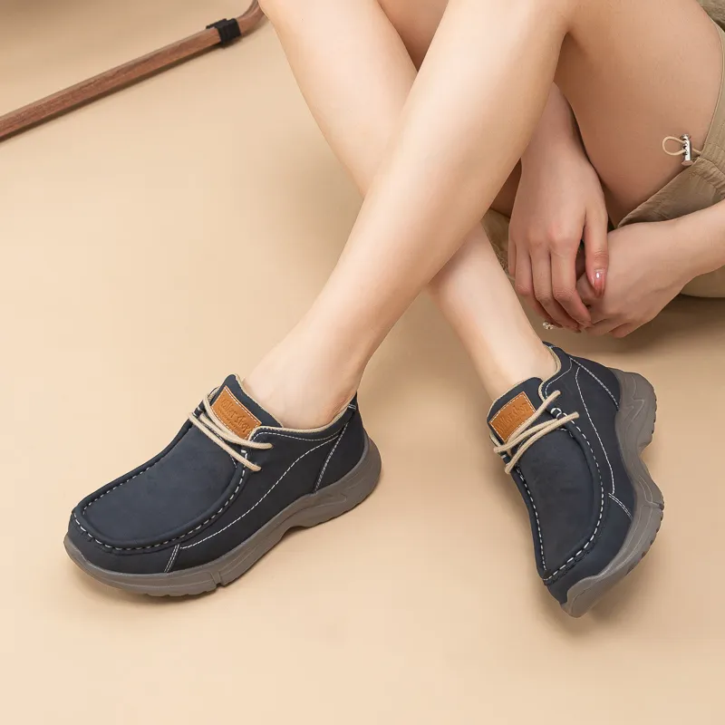 Walker Shop Casual Single Shoes Women's-2