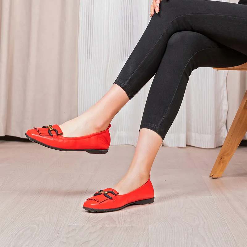 Walker Shop Casual Single Shoes Women's-18