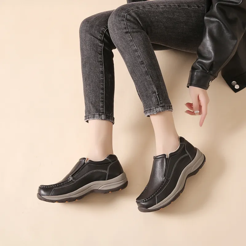 Walker Shop Casual Single Shoes Women's-3