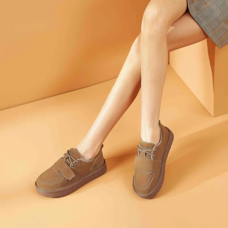 Walker Shop Casual Single Shoes Women's-2