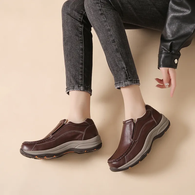 Walker Shop Casual Single Shoes Women's-12