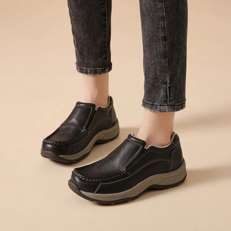 Walker Shop Casual Single Shoes Women's-1
