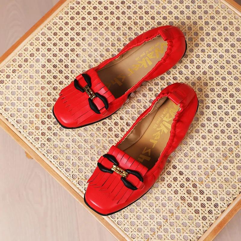 Walker Shop Casual Single Shoes Women's-21
