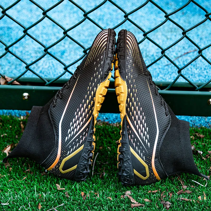 EXULL Q Kids' Soccer Shoes Teenagers-36