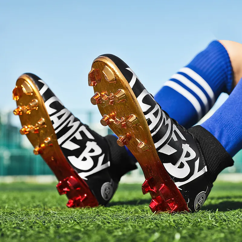 EXULL Q High Top Kids' Soccer Shoes Kids'-5