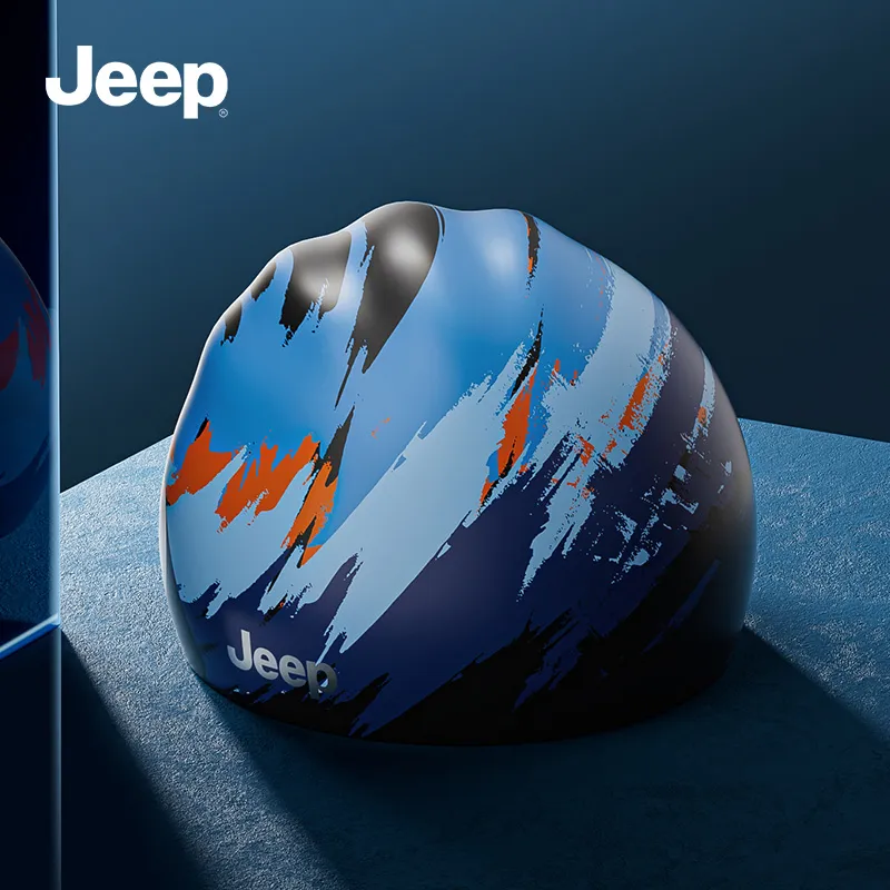 Jeep Swimming Caps Silicone Men's-1