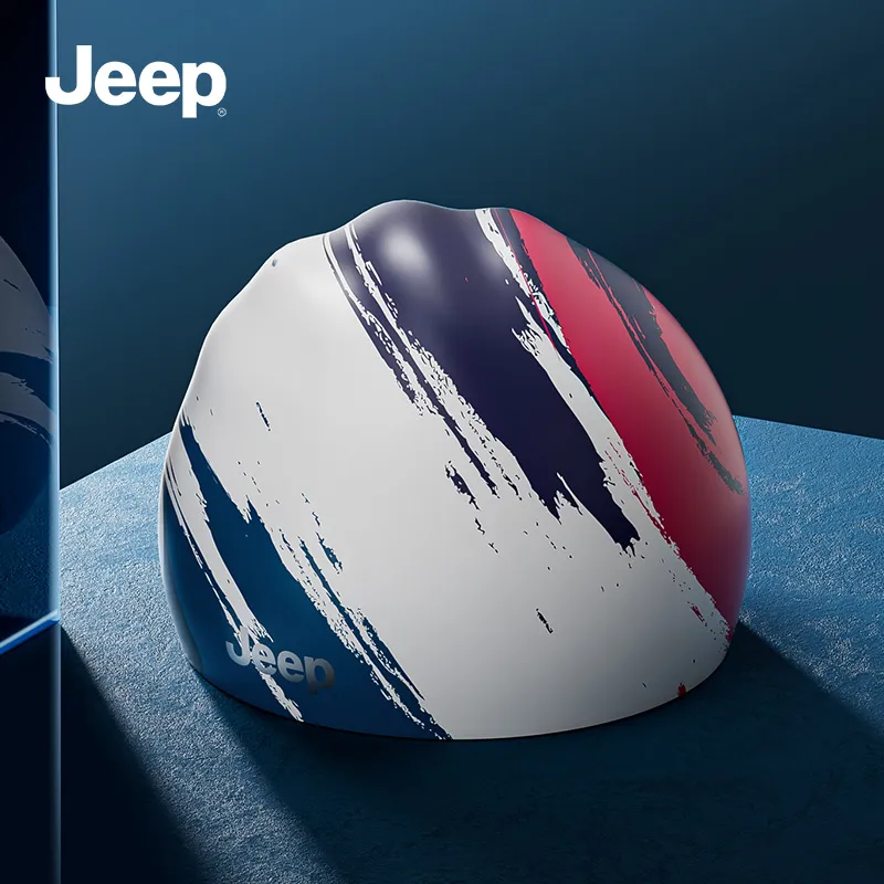 Jeep Swimming Caps Silicone Men's-5