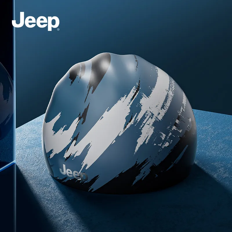 Jeep Swimming Caps Silicone Men's-3