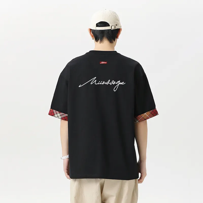 MIIOW Cool One Summer Series Drop Shoulder Sleeve T Shirt Unisex-19