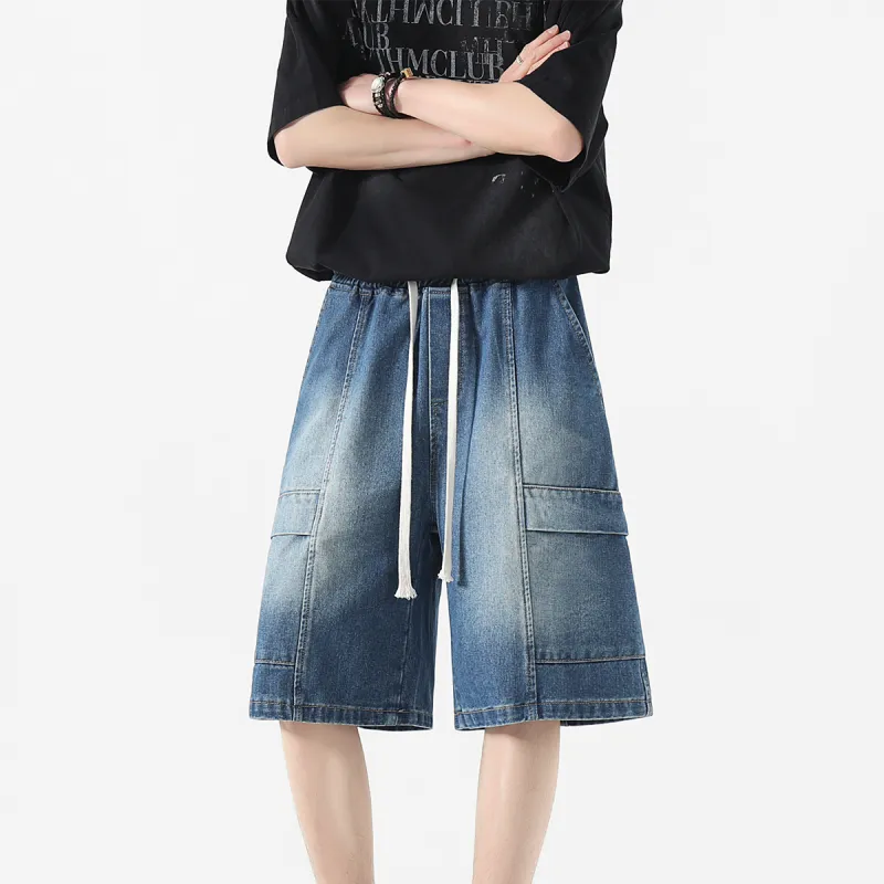 MIIOW Cool One Summer Series Denim Shorts Unisex-3