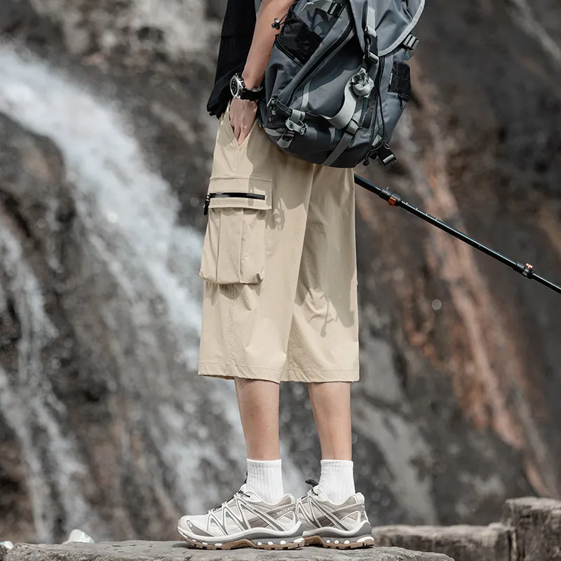 MIIOW Cool One Summer Series Cargo Shorts Unisex-4
