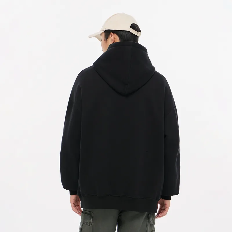 MIIOW Trend Party Series Sweatshirt Unisex Black-12
