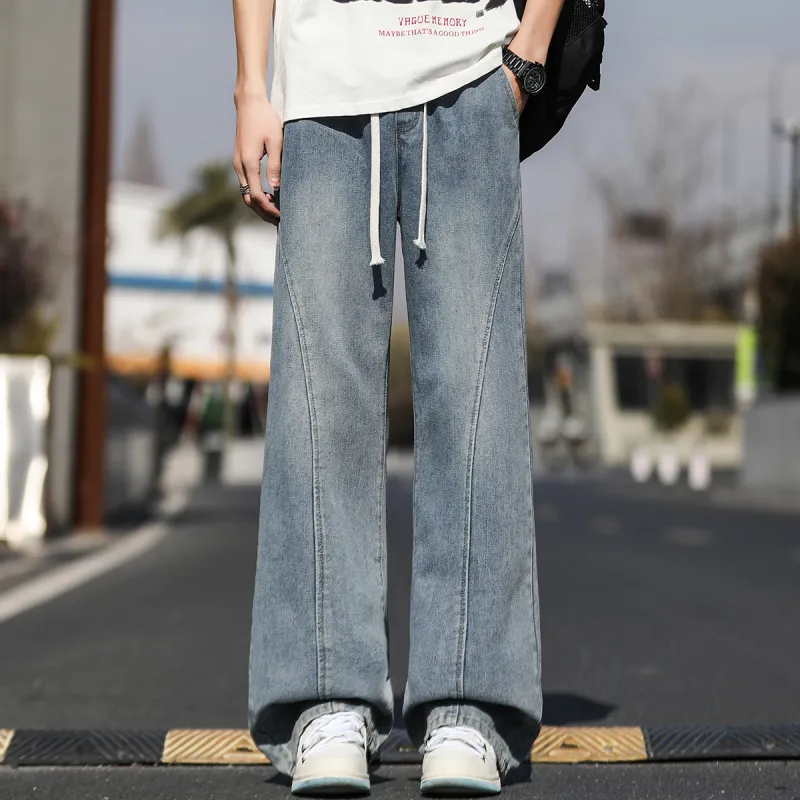 MIIOW Trendy Party Collection Cooling Summer Collection Jeans Unisex-2