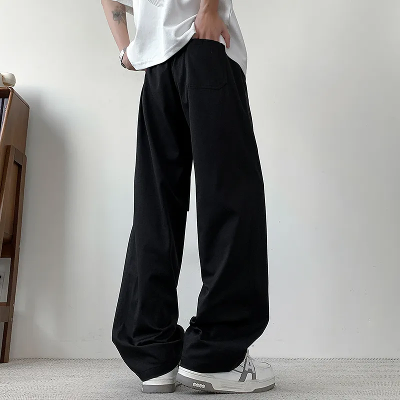 MIIOW Trend Party Series Casual Pants Unisex Light Gray-11