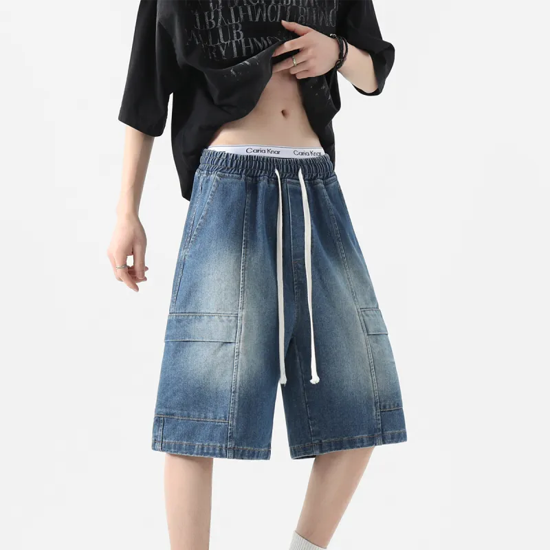 MIIOW Cool One Summer Series Denim Shorts Unisex-5