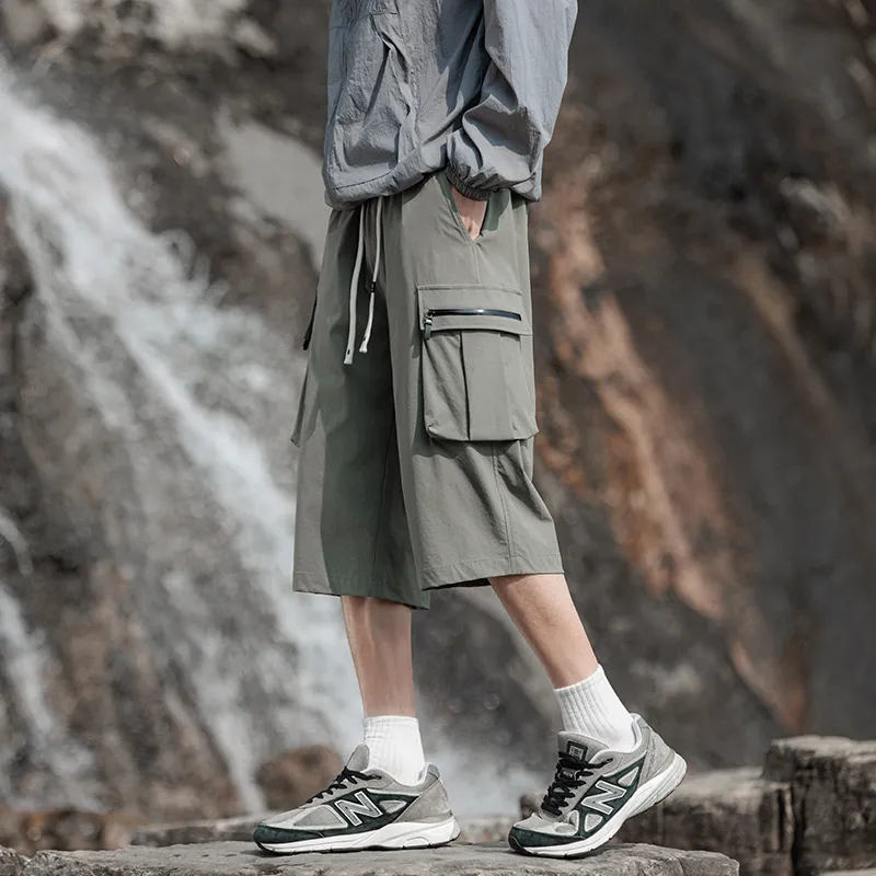 MIIOW Cool One Summer Series Cargo Shorts Unisex-16
