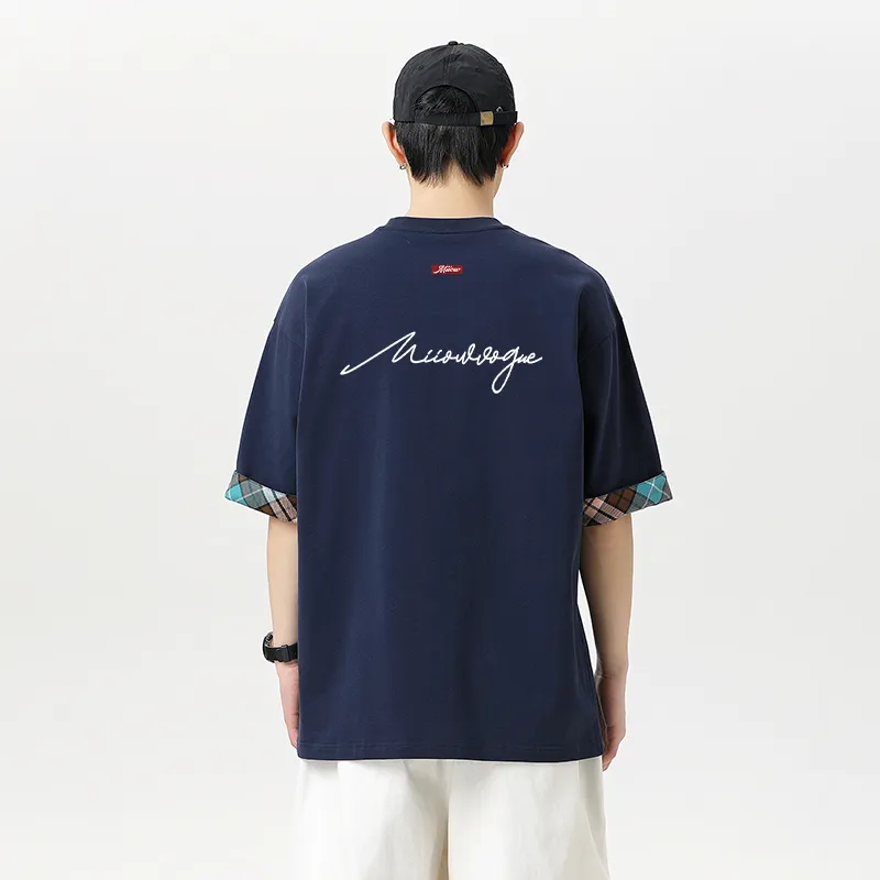 MIIOW Cool One Summer Series Drop Shoulder Sleeve T Shirt Unisex-15
