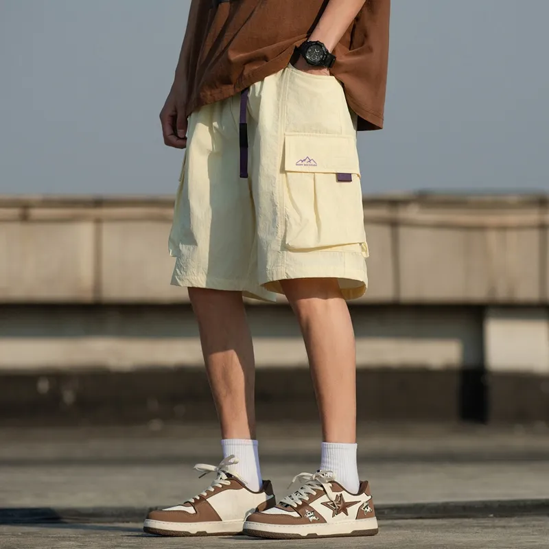 MIIOW Cool One Summer Series Cargo Shorts Unisex-23