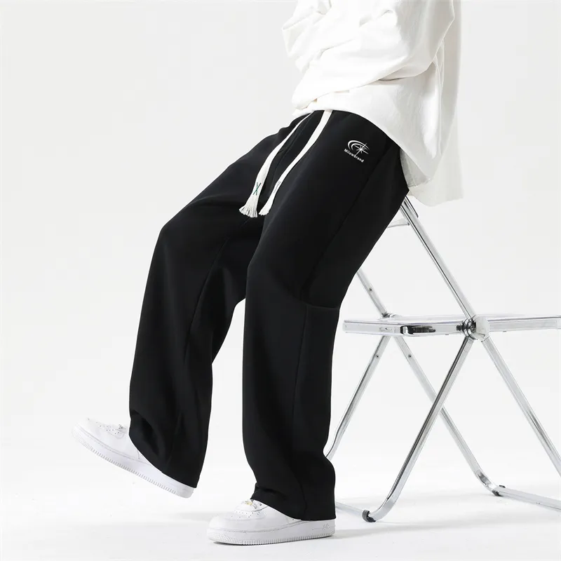MIIOW Trend Party Series Casual Pants Unisex Black-18