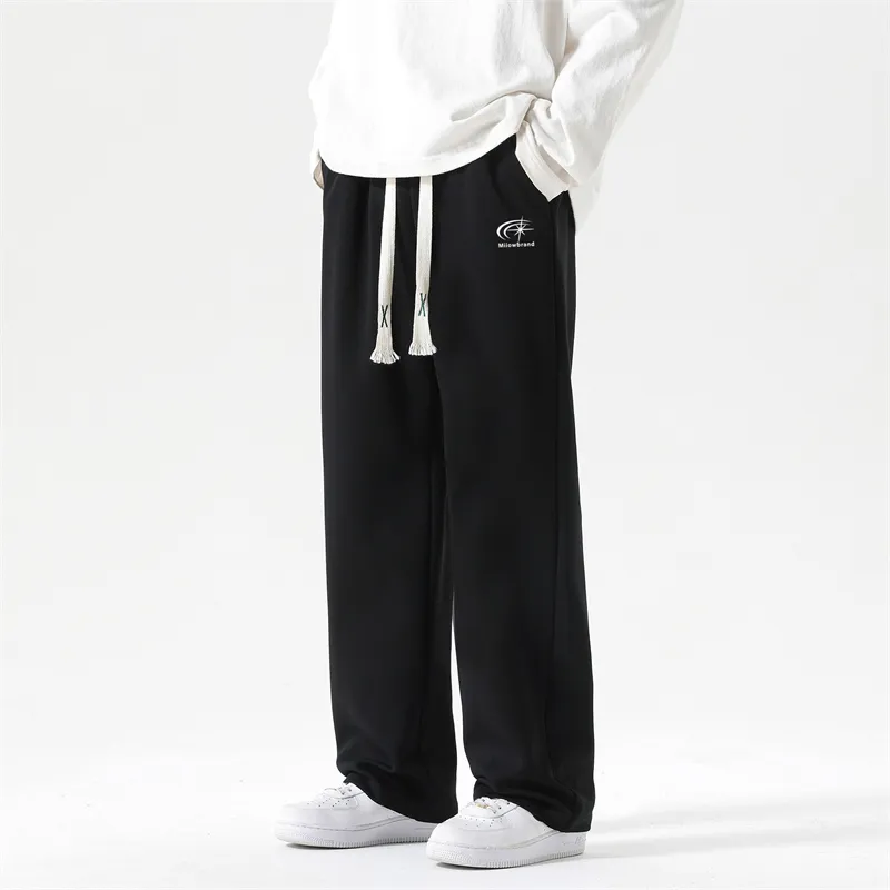 MIIOW Trend Party Series Casual Pants Unisex Black-19