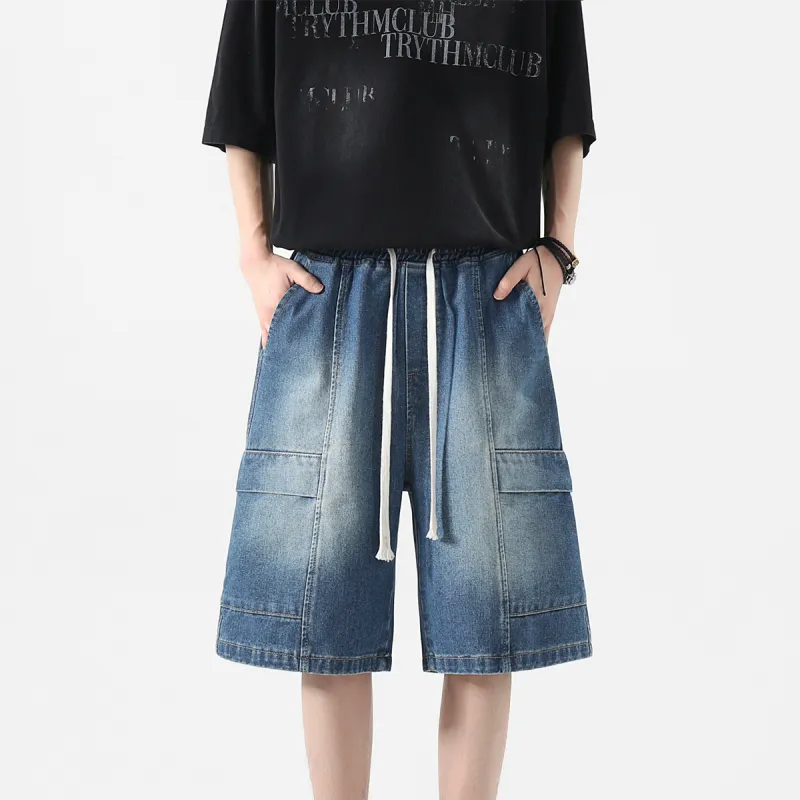 MIIOW Cool One Summer Series Denim Shorts Unisex-2