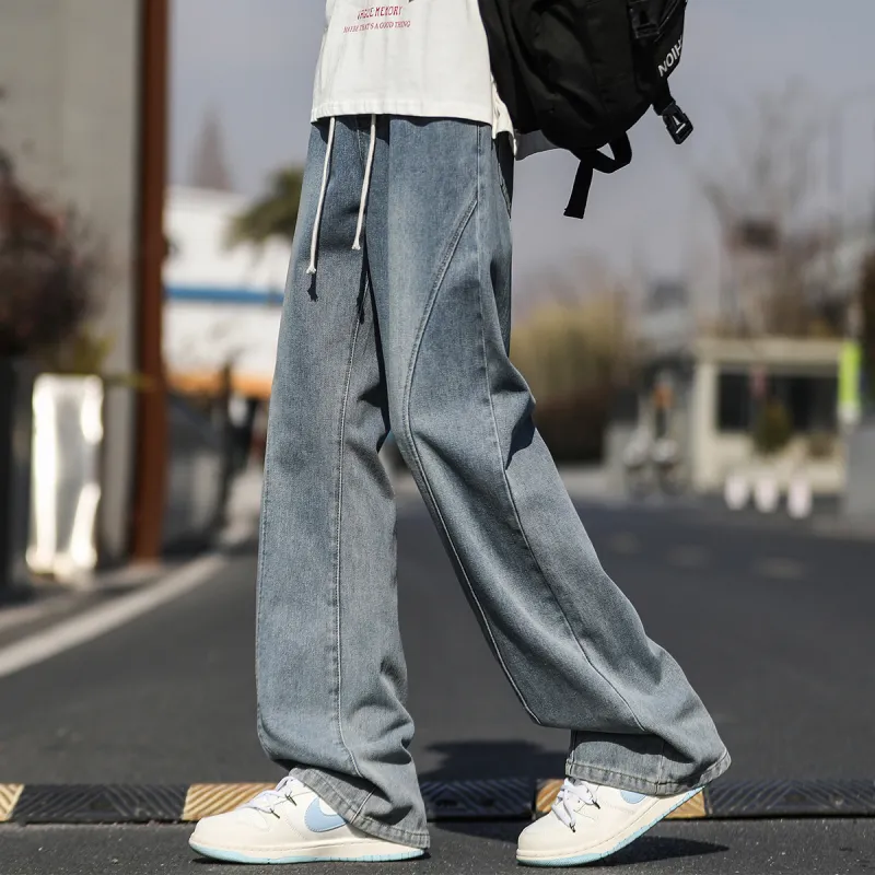 MIIOW Trendy Party Collection Cooling Summer Collection Jeans Unisex-3