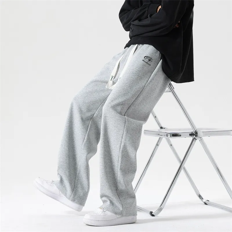 MIIOW Trend Party Series Casual Pants Unisex Black-8