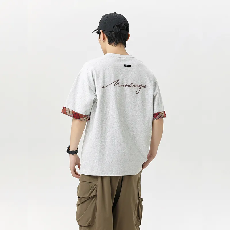 MIIOW Cool One Summer Series Drop Shoulder Sleeve T Shirt Unisex-3