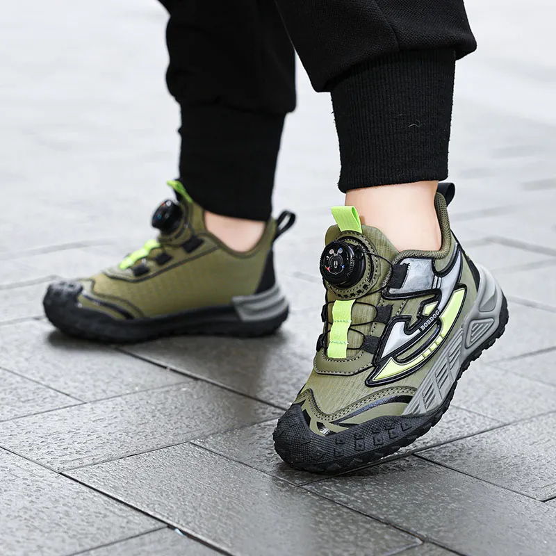 BOBDOG Anti Slip And Wear Resistant Lightweight Cushioning Balance Low Top Kids Lifestyle Shoes Kids'-15