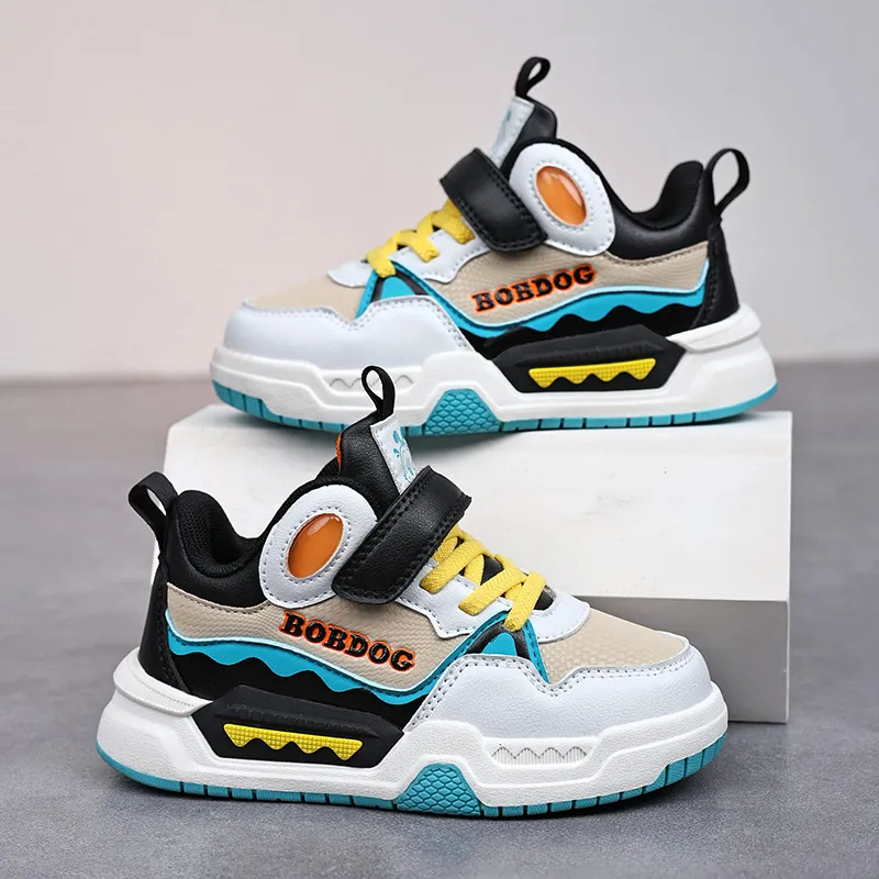 BOBDOG Slip Resistant Lightweight Cushioning Low Top Kids Lifestyle Shoes Kids'-4