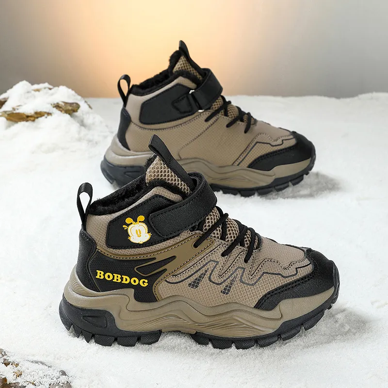 BOBDOG Slip Resistant Anti Kick Warm Height Increasing Kids Lifestyle Shoes Kids'-1