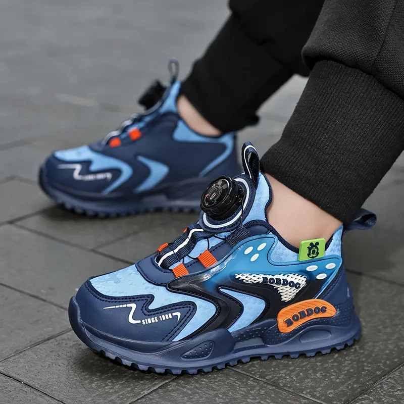 BOBDOG Slip Resistant, Abrasion Resistant, Lightweight, Cushioning, Quiet, Balance Low Top Kids Lifestyle Shoes Kids'-8
