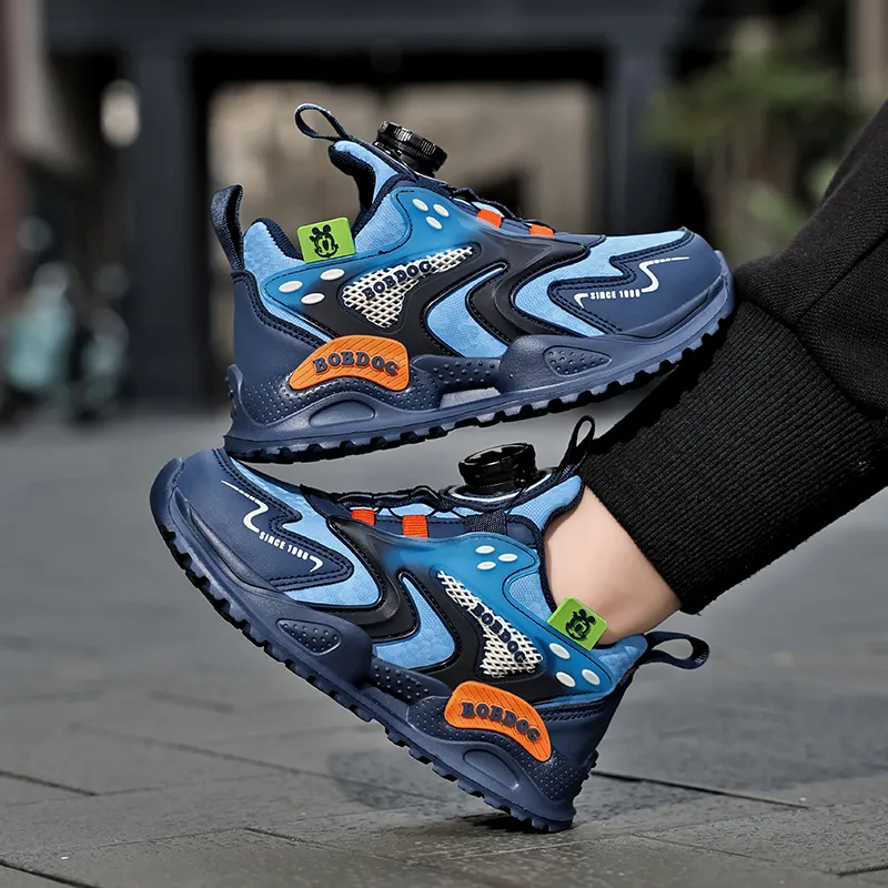 BOBDOG Slip Resistant, Abrasion Resistant, Lightweight, Cushioning, Quiet, Balance Low Top Kids Lifestyle Shoes Kids'-7