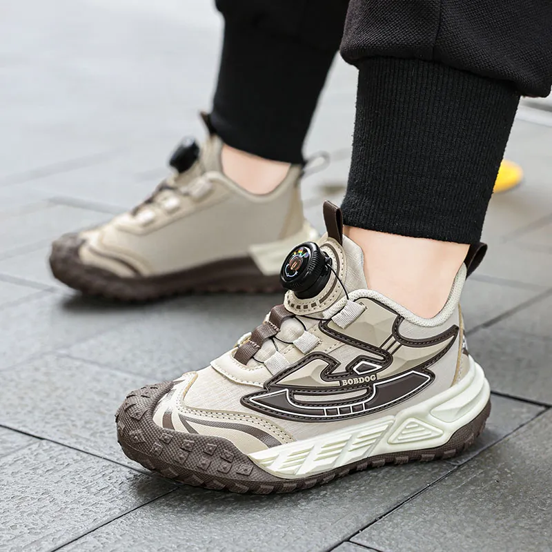 BOBDOG Anti Slip And Wear Resistant Lightweight Cushioning Balance Low Top Kids Lifestyle Shoes Kids'-10