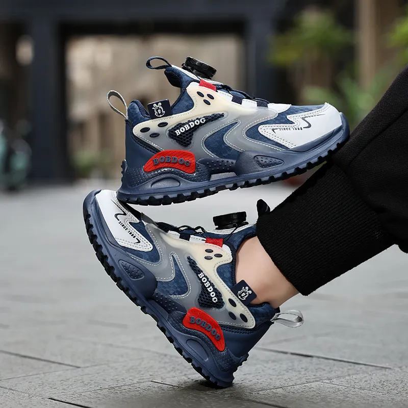BOBDOG Slip Resistant, Abrasion Resistant, Lightweight, Cushioning, Quiet, Balance Low Top Kids Lifestyle Shoes Kids'-1