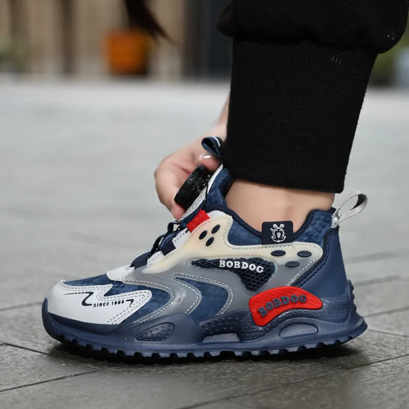 BOBDOG Slip Resistant, Abrasion Resistant, Lightweight, Cushioning, Quiet, Balance Low Top Kids Lifestyle Shoes Kids'-4
