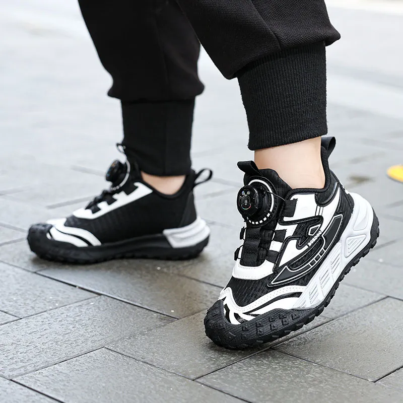 BOBDOG Anti Slip And Wear Resistant Lightweight Cushioning Balance Low Top Kids Lifestyle Shoes Kids'-3