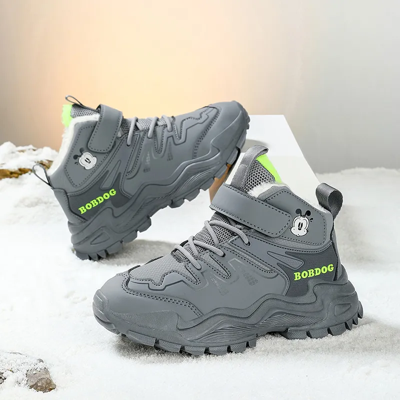 BOBDOG Slip Resistant Anti Kick Warm Height Increasing Kids Lifestyle Shoes Kids'-15