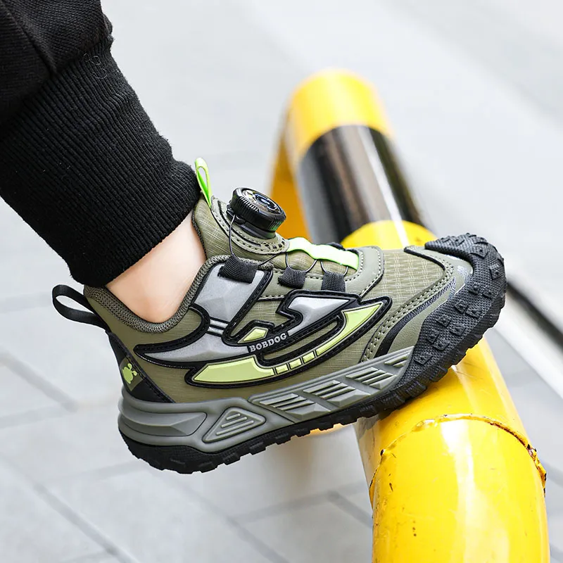 BOBDOG Anti Slip And Wear Resistant Lightweight Cushioning Balance Low Top Kids Lifestyle Shoes Kids'-13