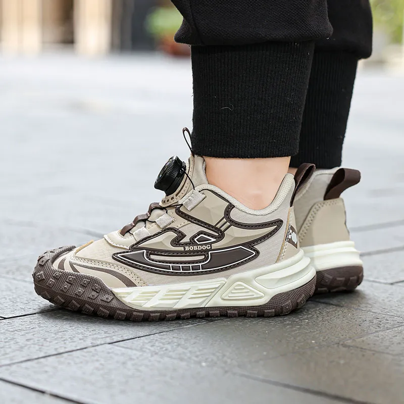 BOBDOG Anti Slip And Wear Resistant Lightweight Cushioning Balance Low Top Kids Lifestyle Shoes Kids'-8