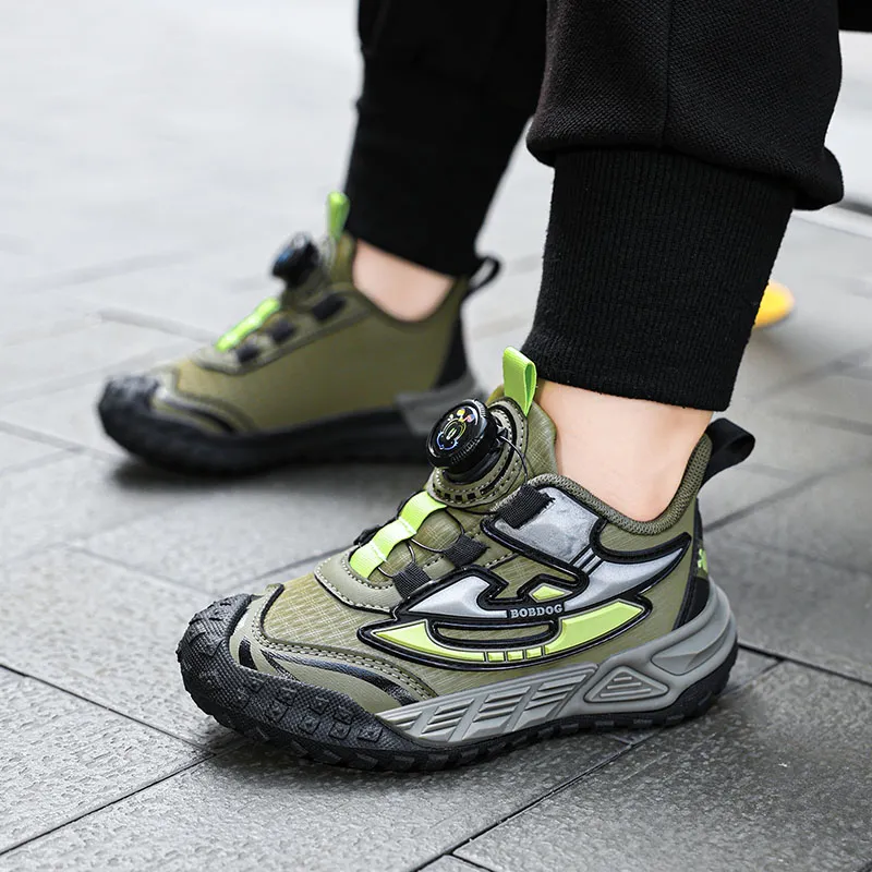 BOBDOG Anti Slip And Wear Resistant Lightweight Cushioning Balance Low Top Kids Lifestyle Shoes Kids'-16