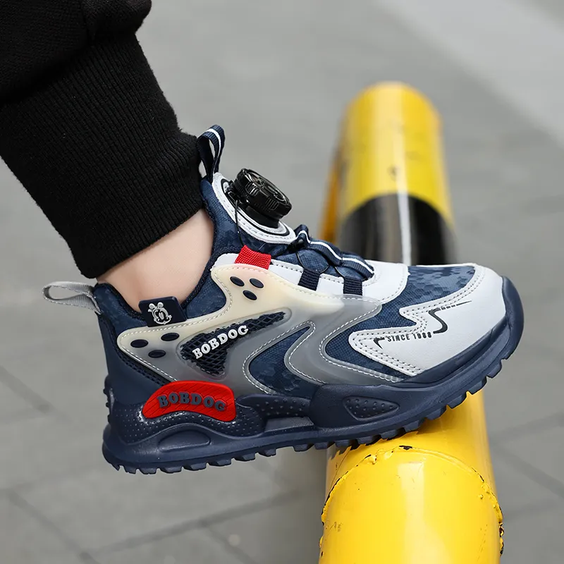 BOBDOG Slip Resistant, Abrasion Resistant, Lightweight, Cushioning, Quiet, Balance Low Top Kids Lifestyle Shoes Kids'-5